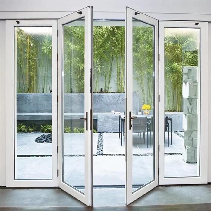 aluminium residential doors